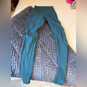 lululemon athletica Teal High-Rise Leggings